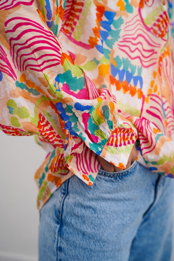 CACTUS SILK BLOUSE