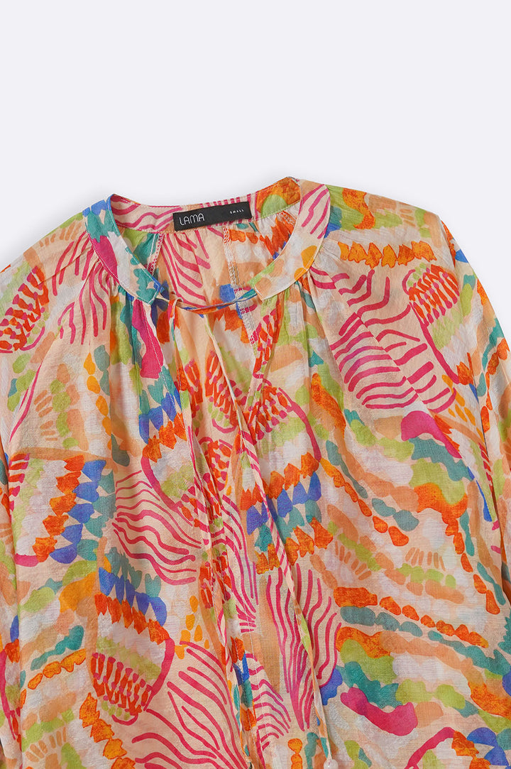 CACTUS SILK BLOUSE