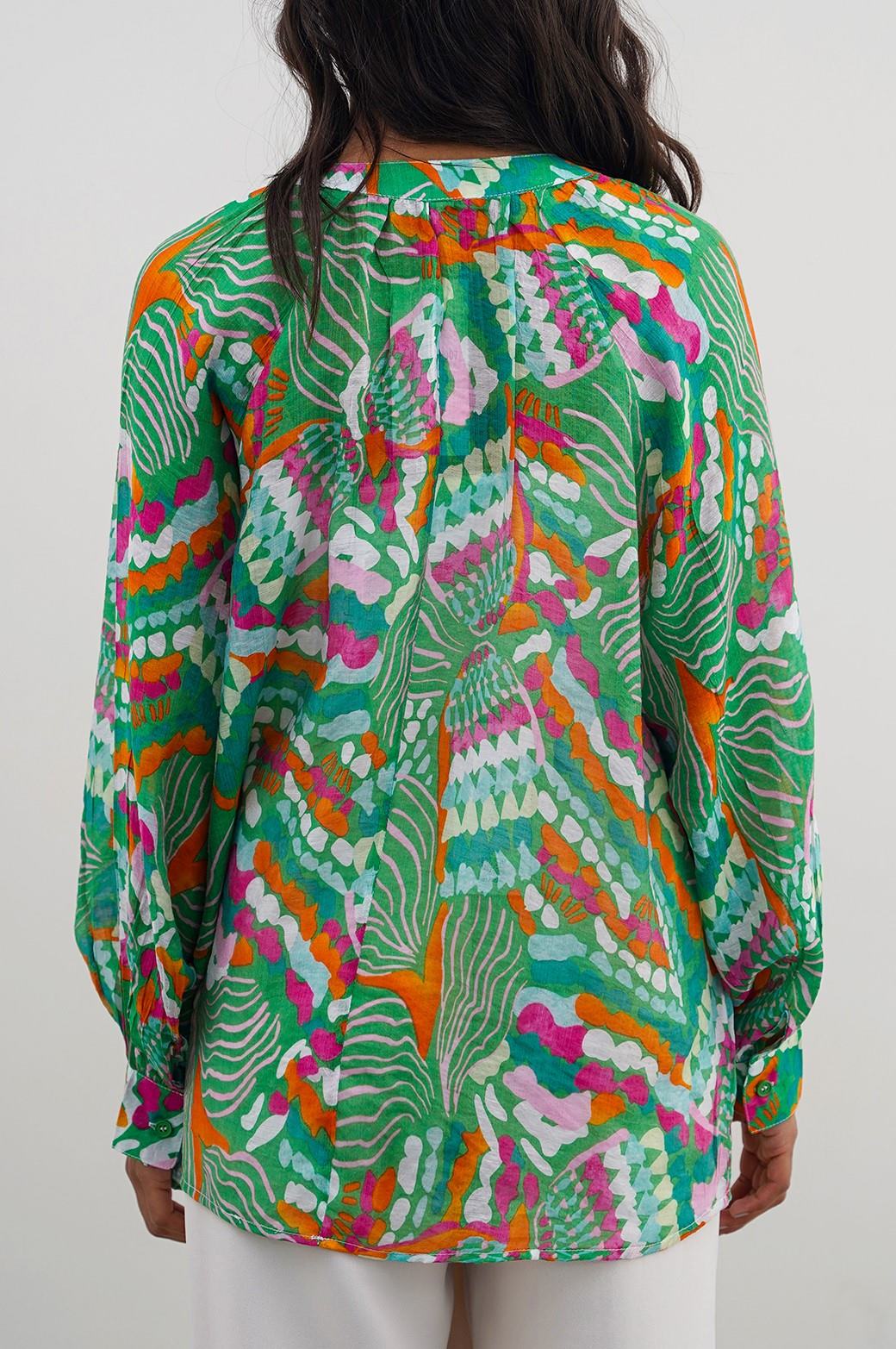 CACTUS SILK BLOUSE