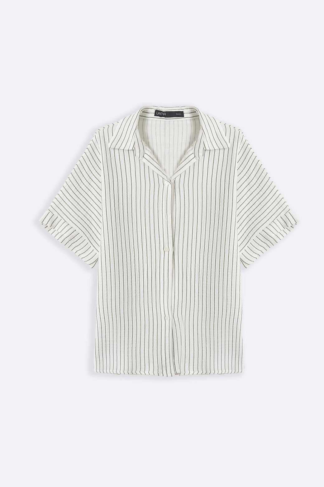 STRIPED MUSLIN SHIRT