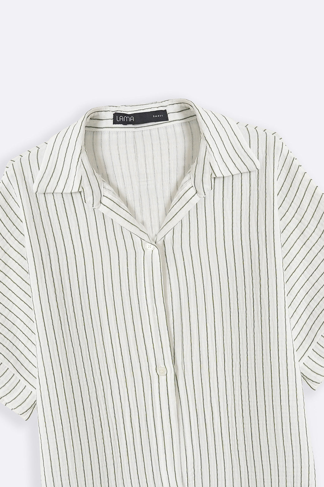 STRIPED MUSLIN SHIRT