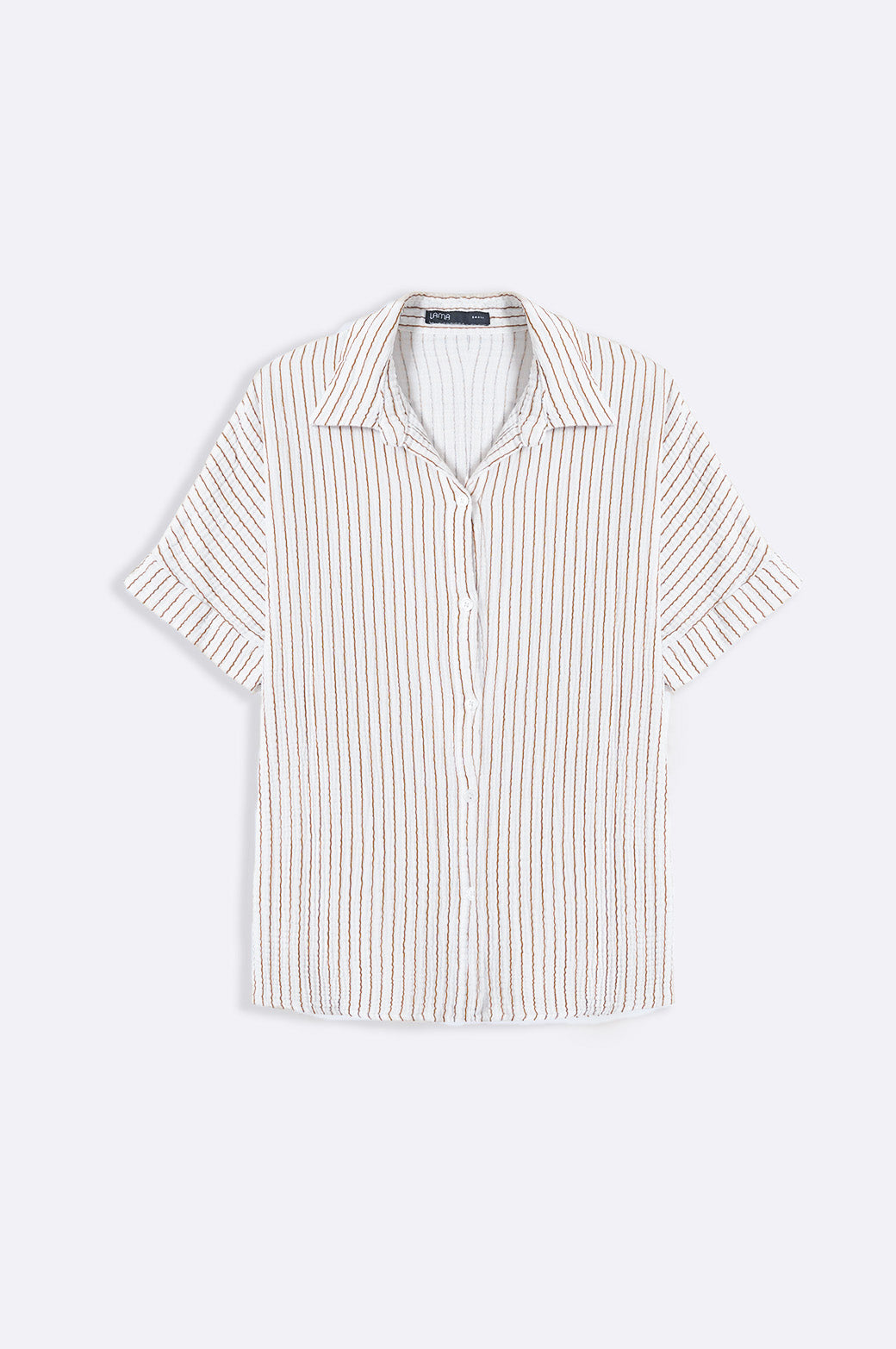 STRIPED MUSLIN SHIRT