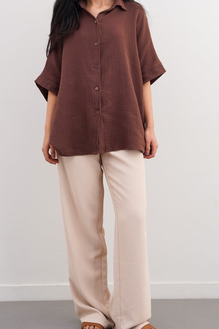 ORGANIC MUSLIN SHIRT