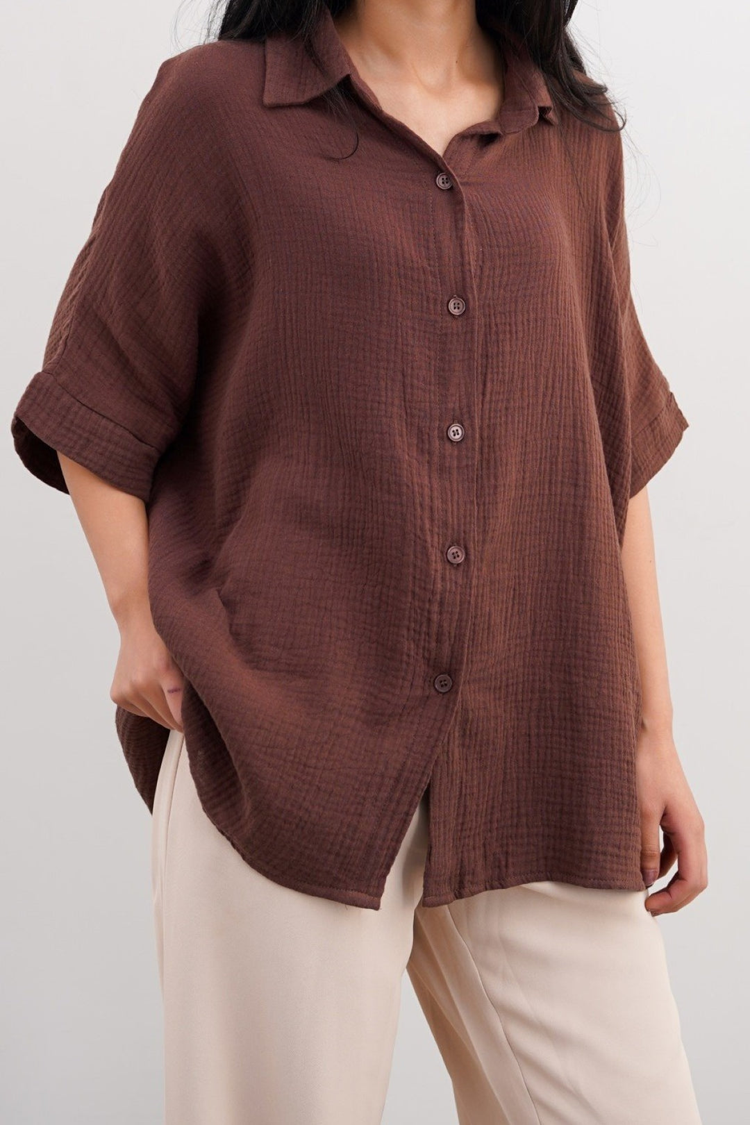 ORGANIC MUSLIN SHIRT