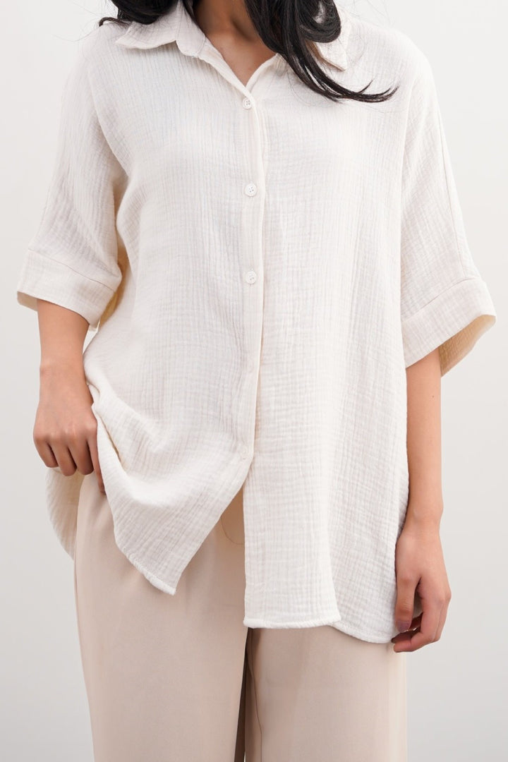 ORGANIC MUSLIN SHIRT