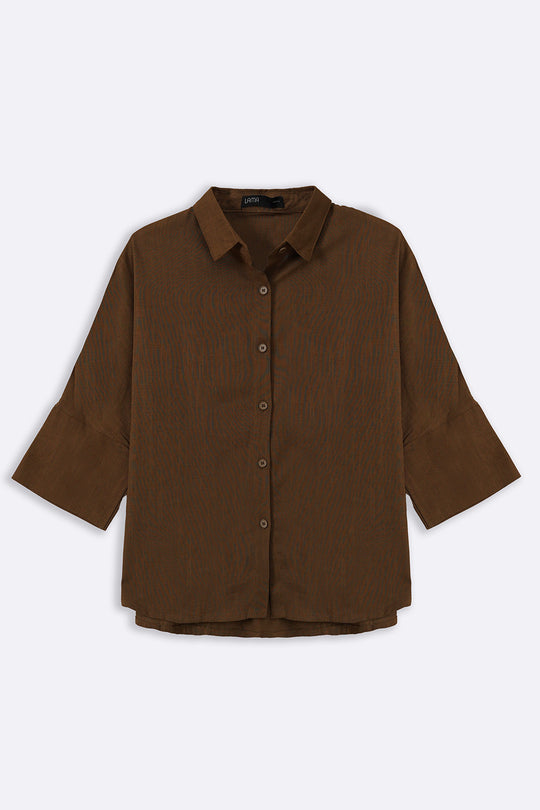 GREEN FAVORITE LINEN SHIRT