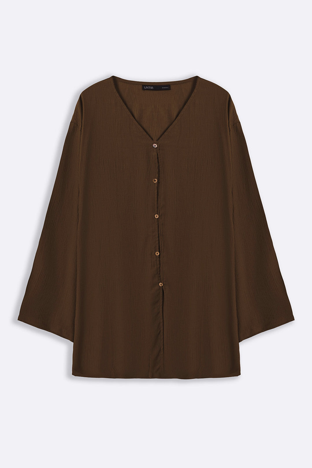 FLOWY TEXTURED BLOUSE