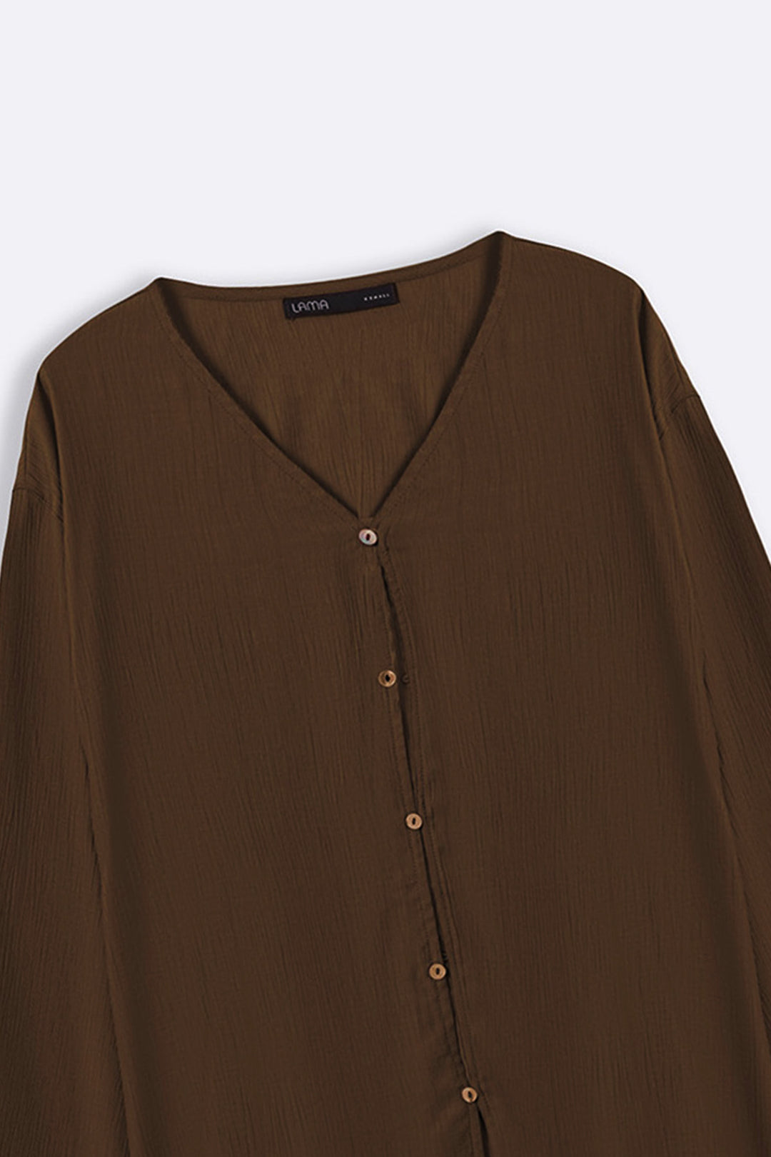 FLOWY TEXTURED BLOUSE