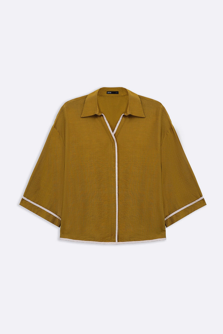 CLOVER SILKY BLOUSE
