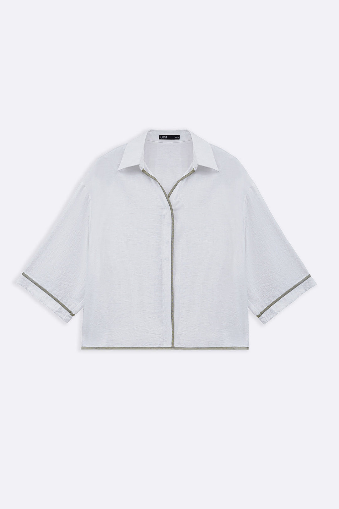 WHITE CLOVER SILKY BLOUSE