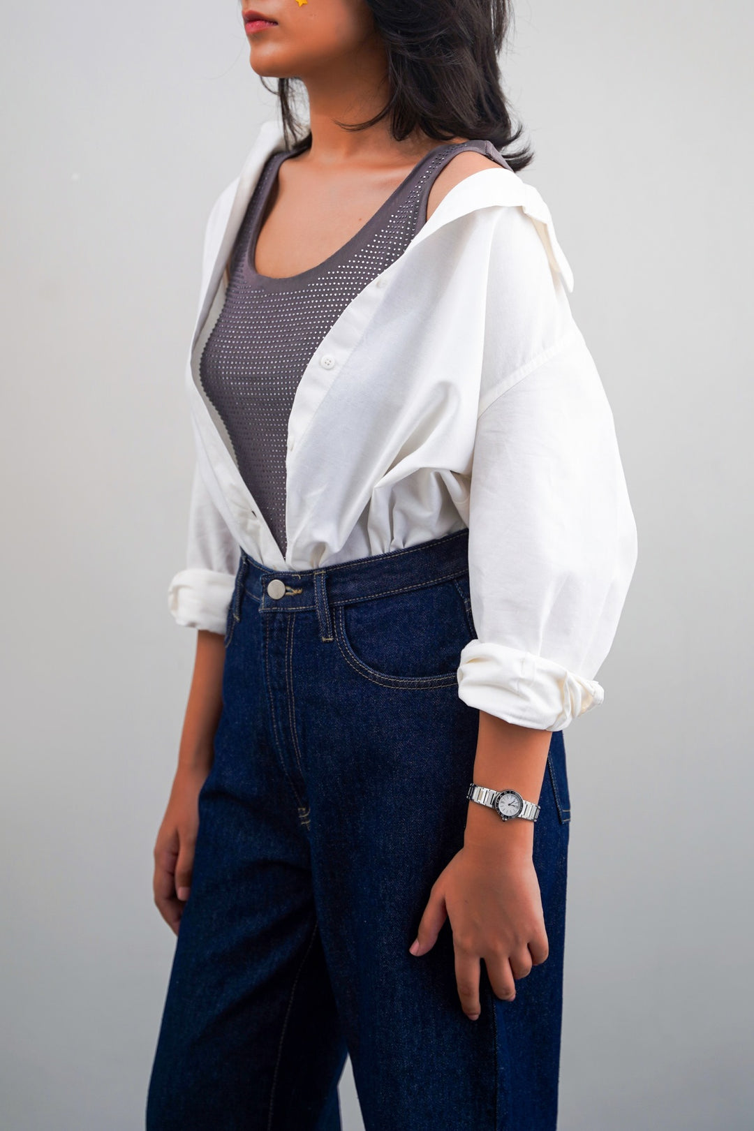 GREY STARFALL CAMISOLE