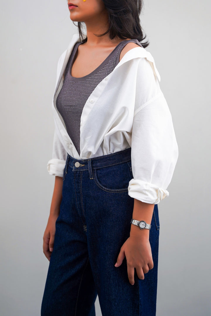 GREY STARFALL CAMISOLE