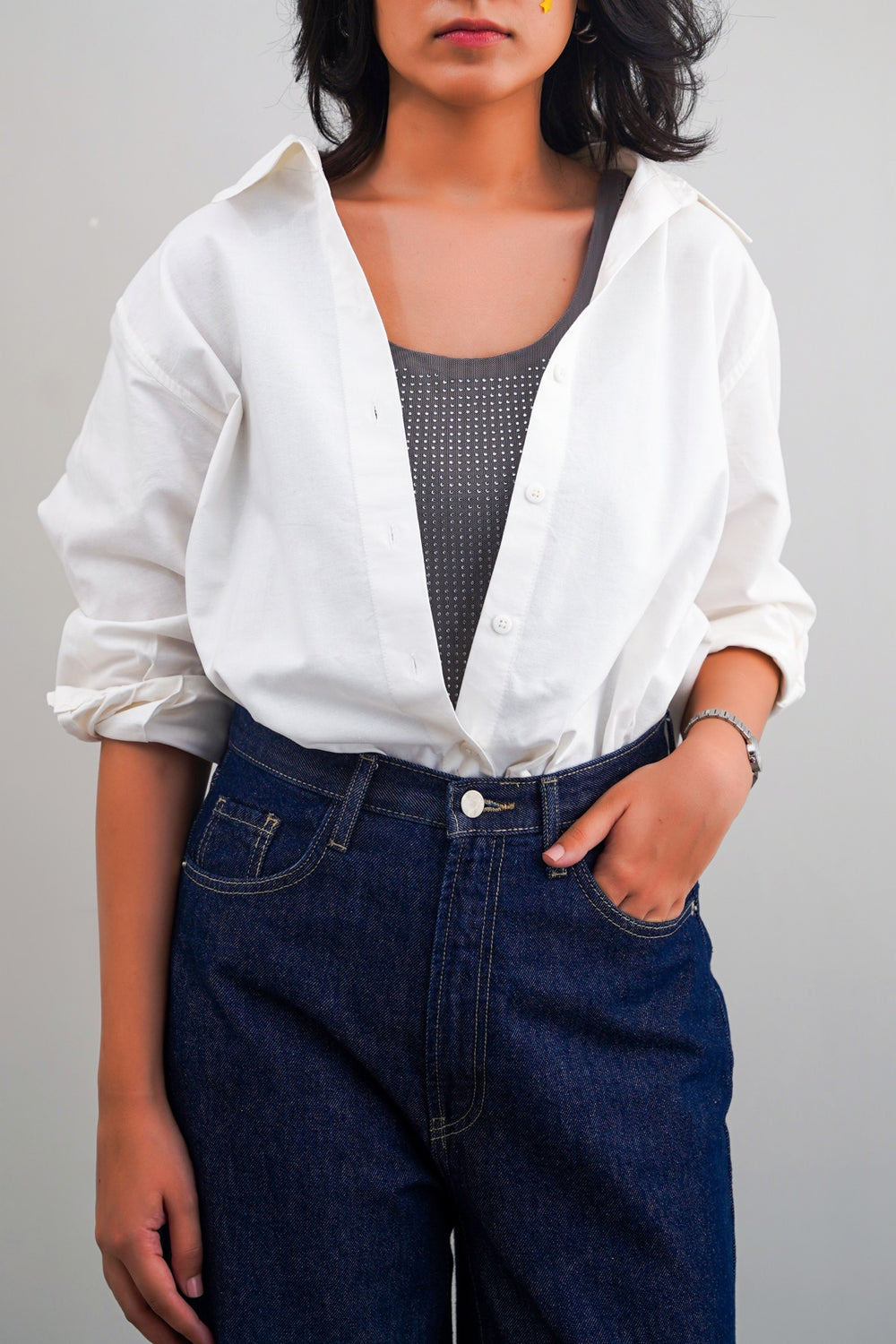 GREY STARFALL CAMISOLE