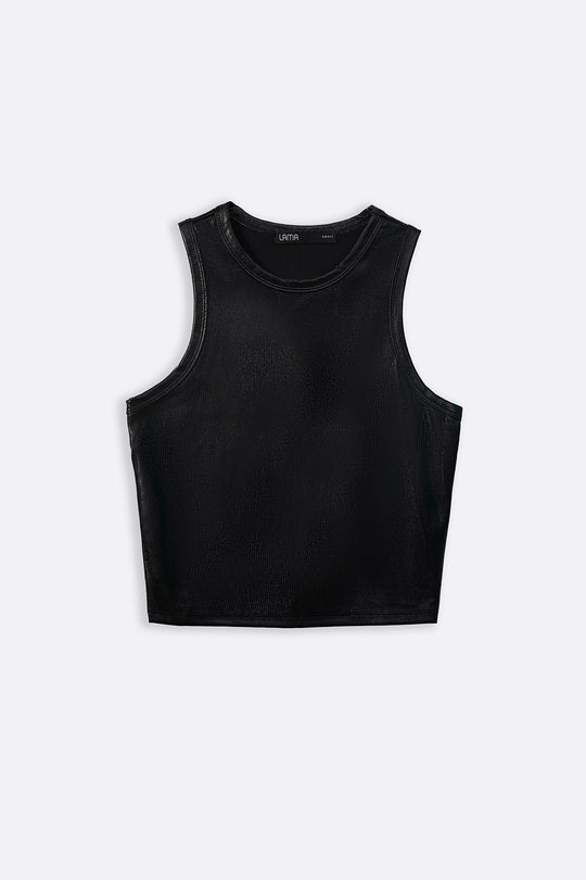 BLACK GLAM TANK TOP