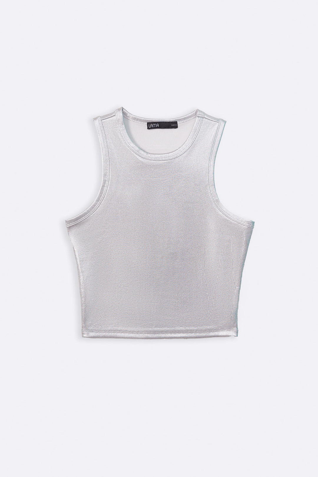 SILVER GLAM TANK TOP