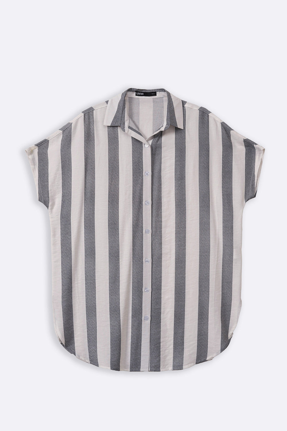 BLACK STRIPED HOLIDAY TUNIC