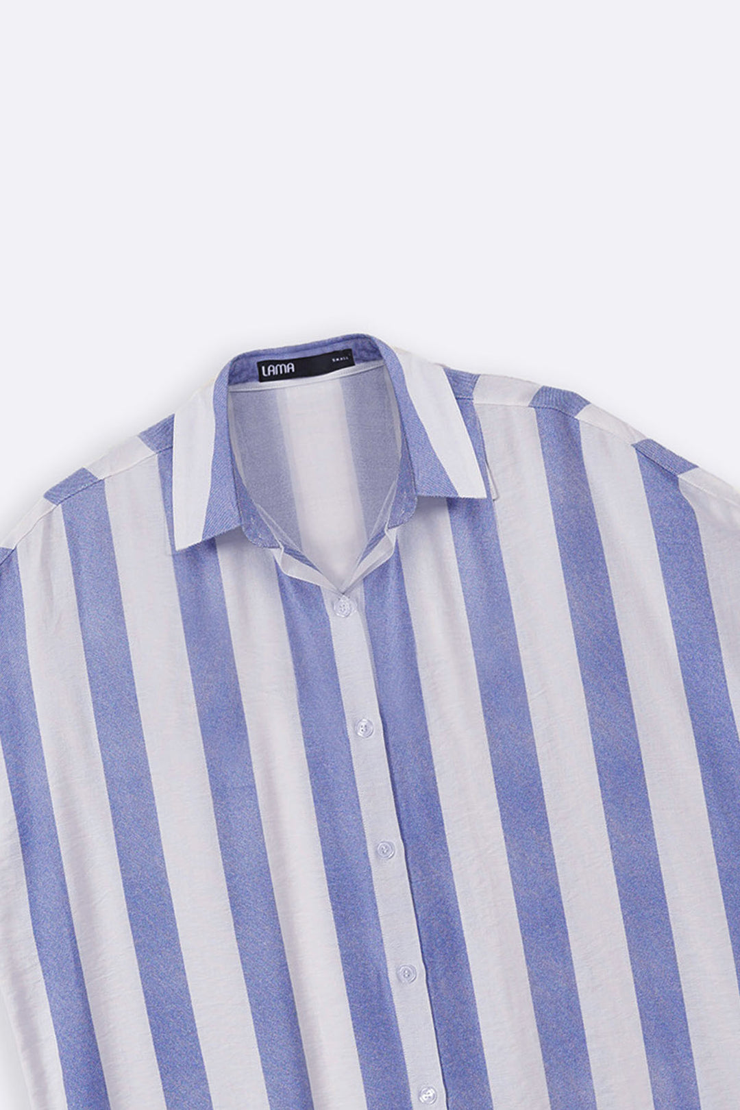 BLUE STRIPED HOLIDAY TUNIC