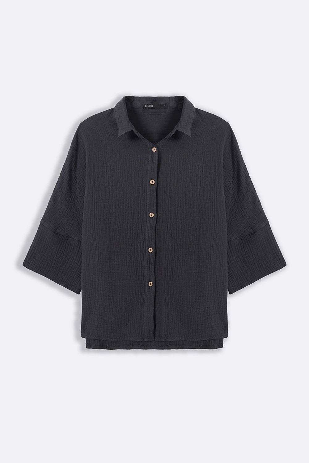 CHARCOAL EVERYDAY MUSLIN SHIRT