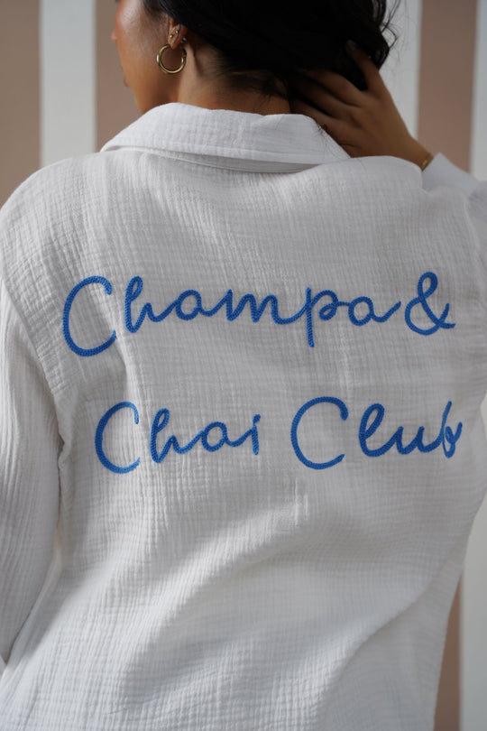 BLUE RESORT CHAI CLUB SHIRT