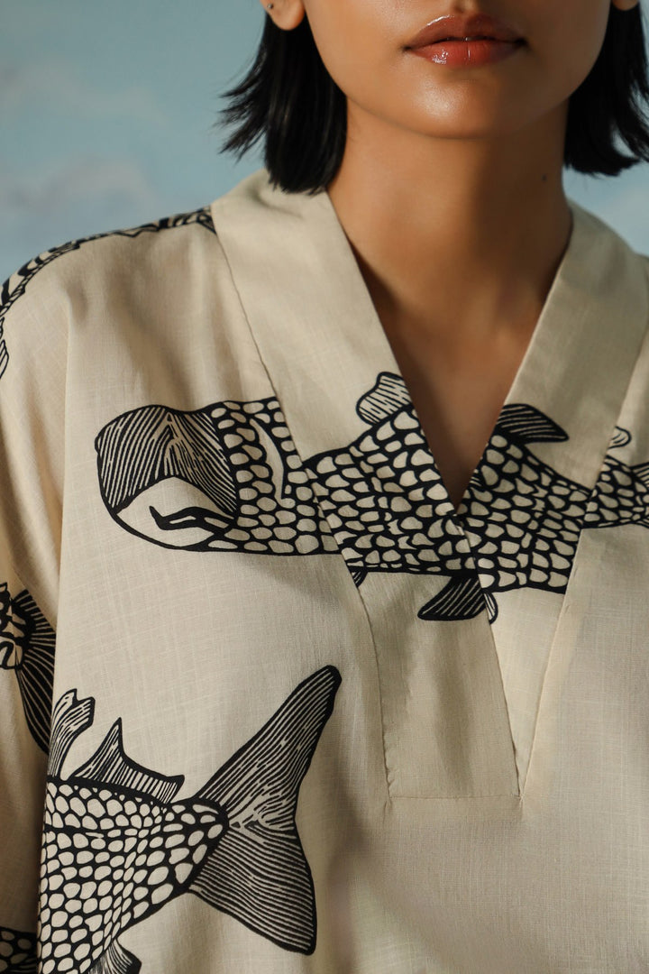 OFF WHITE MAGURO TUNIC