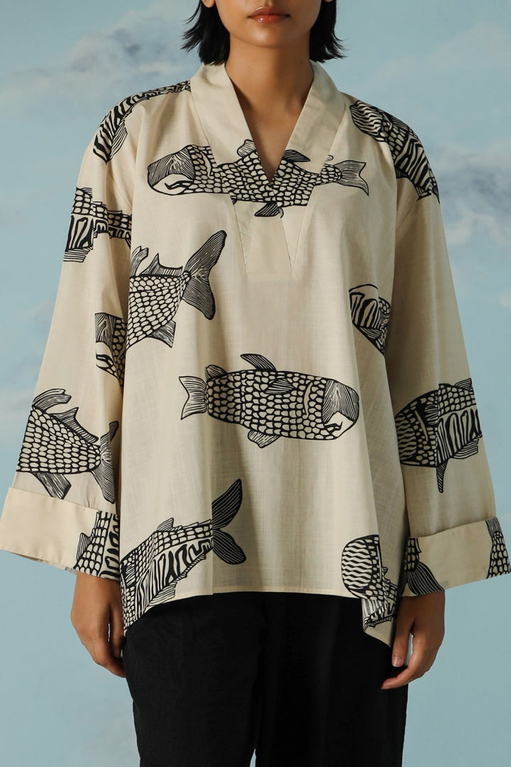 OFF WHITE MAGURO TUNIC