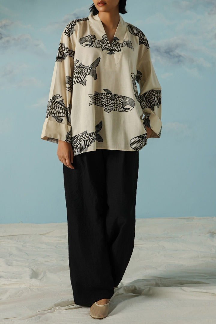 OFF WHITE MAGURO TUNIC
