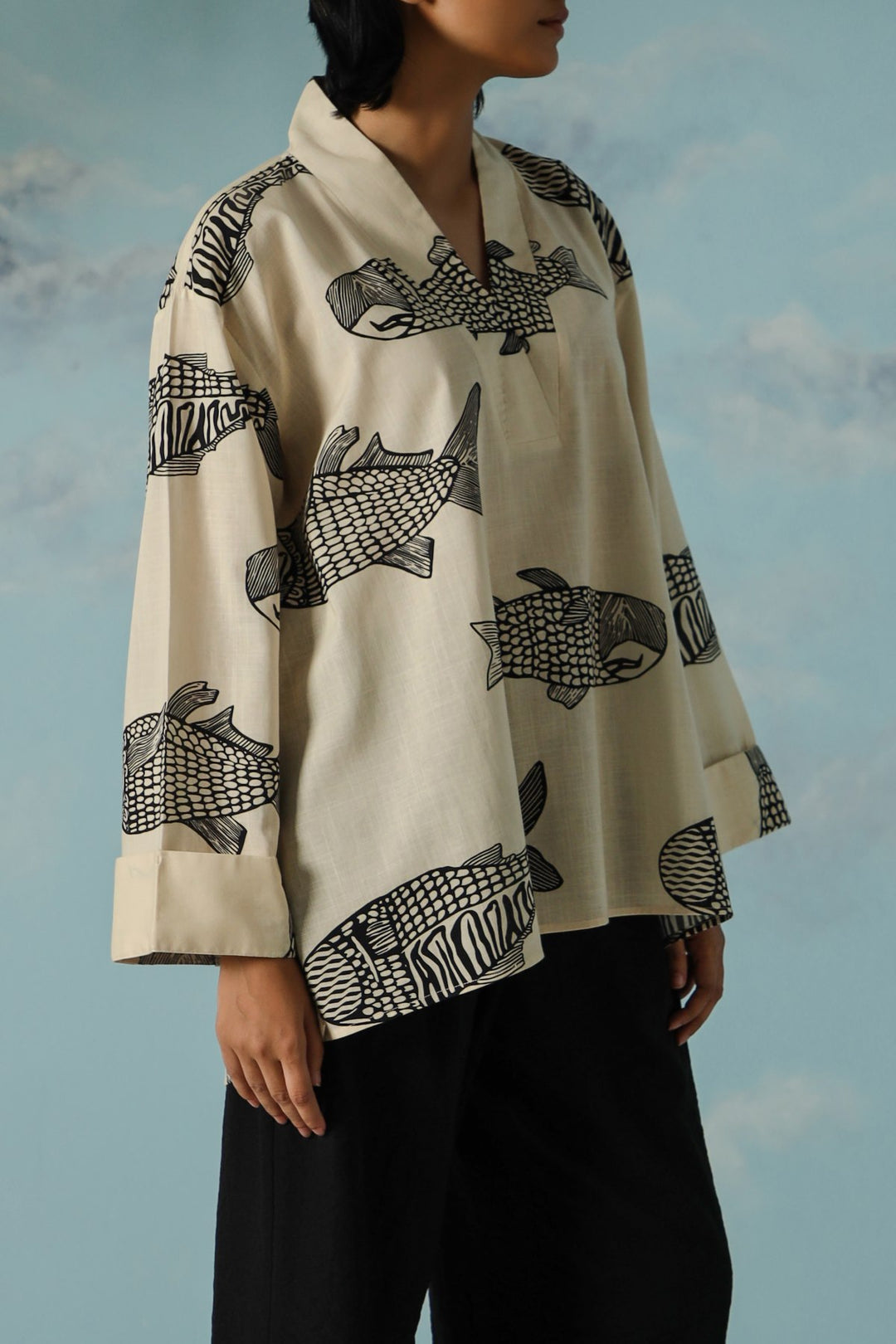 OFF WHITE MAGURO TUNIC
