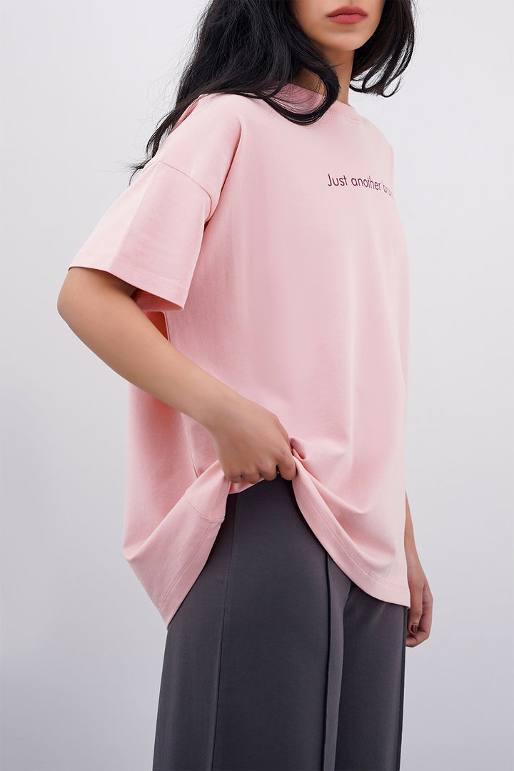 ITALIAN CLAY JUST ANOTHER BRAND OVERSIZED TEE