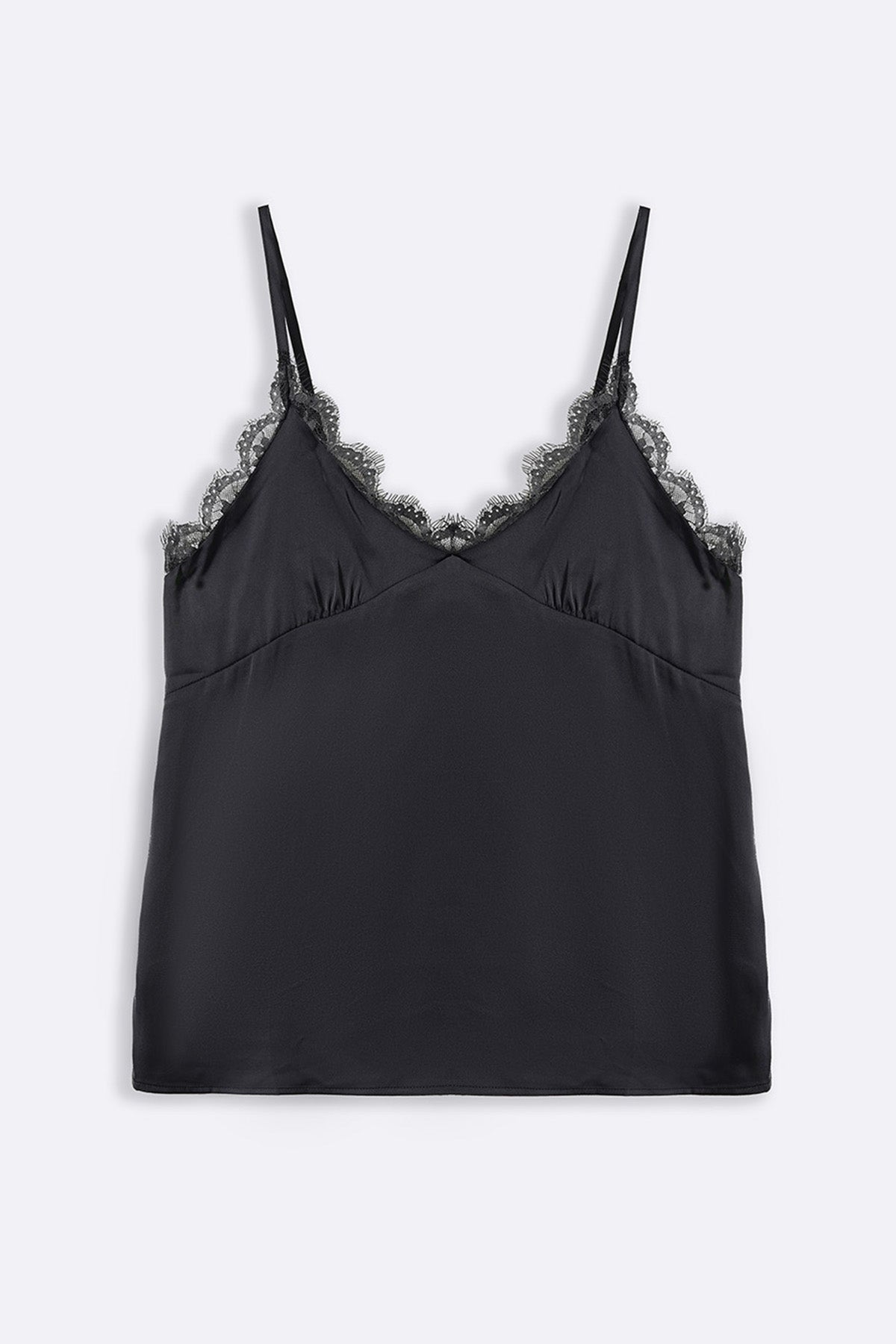 cami BLACK DESIGN  葉月 ① Semi-Sheer Cami Top – PROD