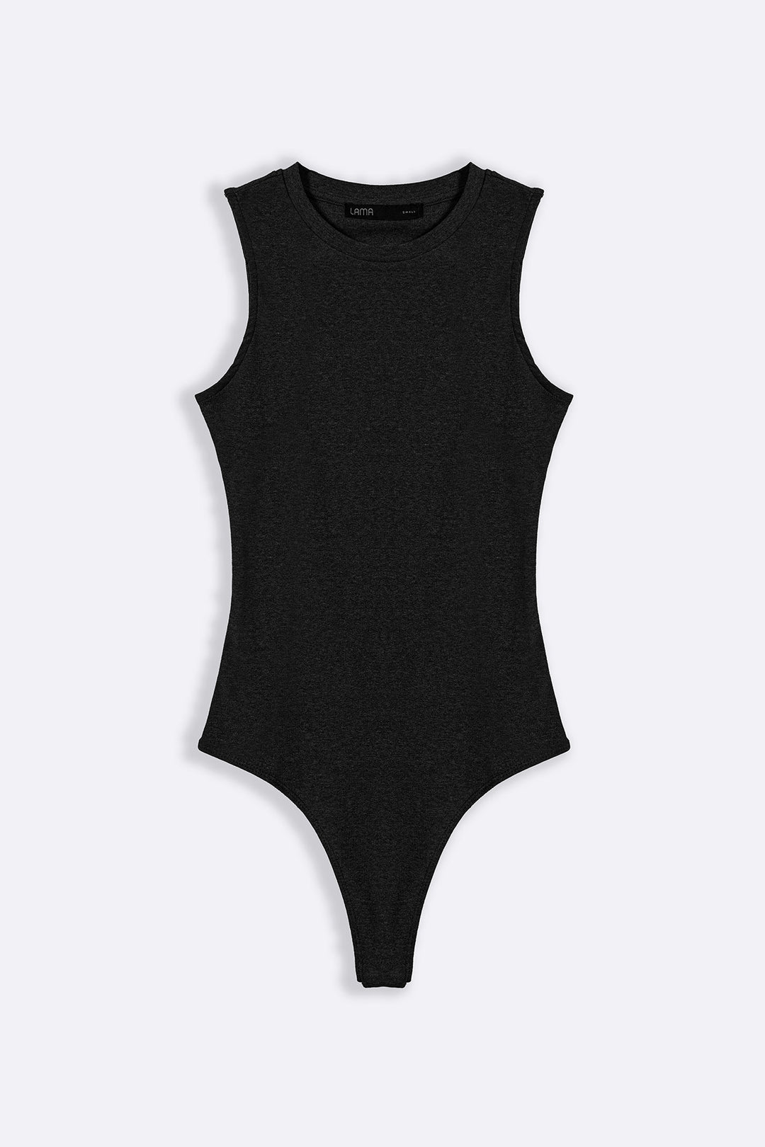 BLACK COTTON BODYSUIT