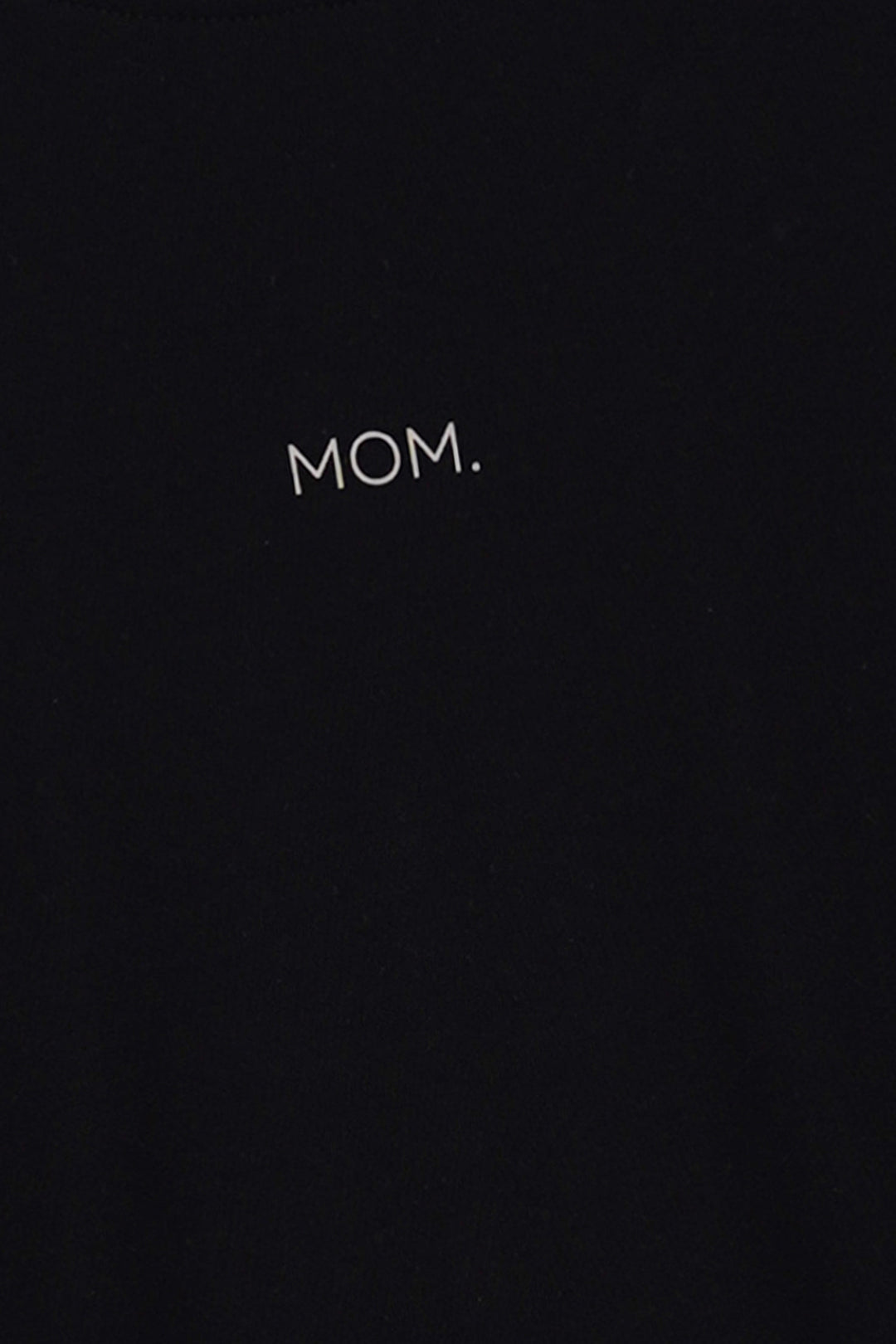 BLACK MOM OVERSIZED TEE