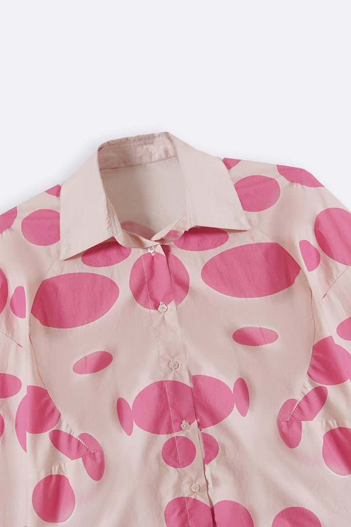 PINK POPLIN SHIRT