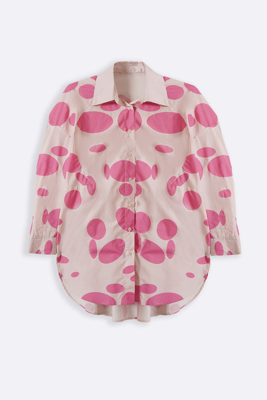 PINK PINK POPLIN SHIRT