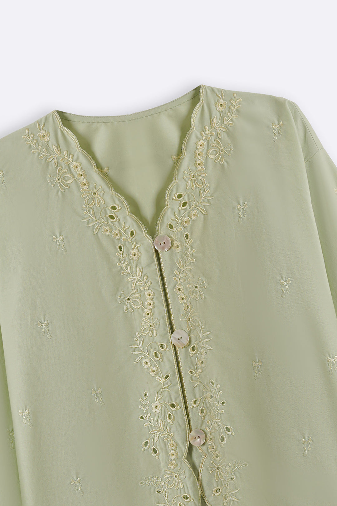 LEMON EMBROIDERED SHIRT