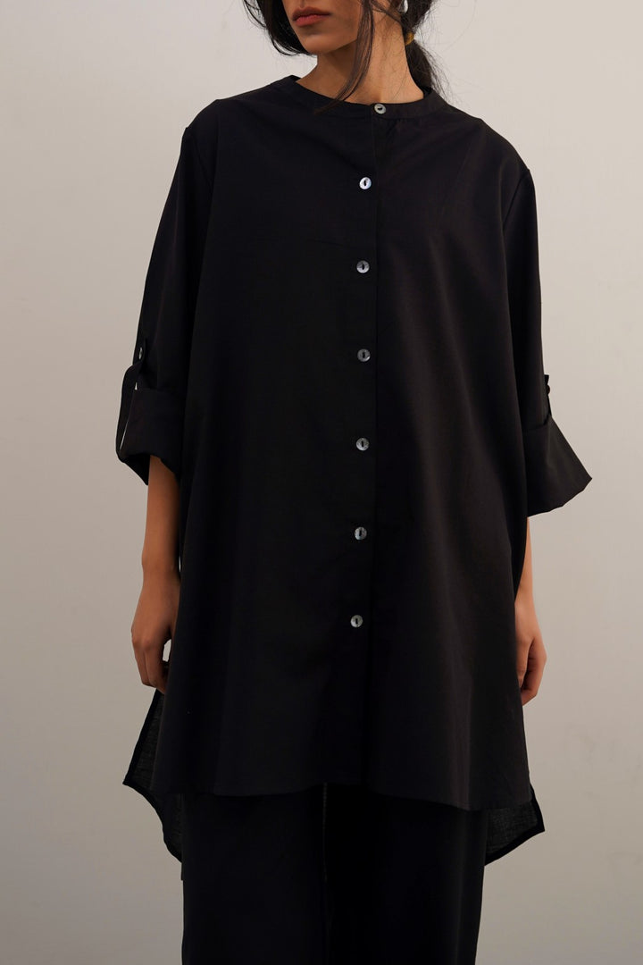 COTTON FLARE TUNIC