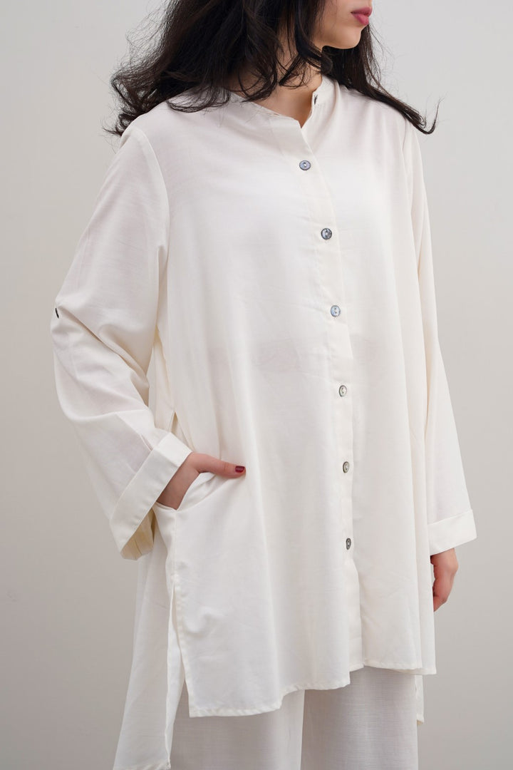 COTTON FLARE TUNIC