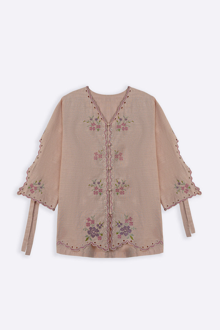 NEEDLEPOINT BERRIES SHIRT