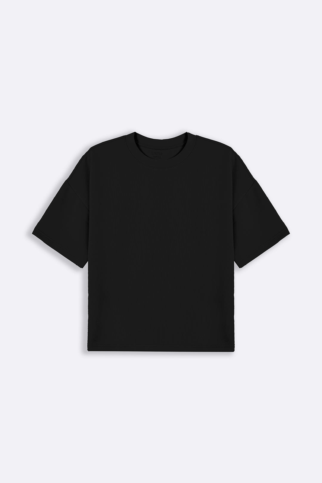 BLACK OVERSIZED TEE