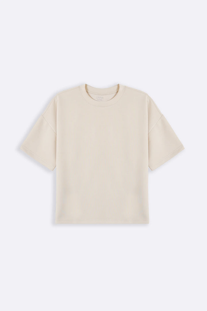 IVORY OVERSIZED TEE