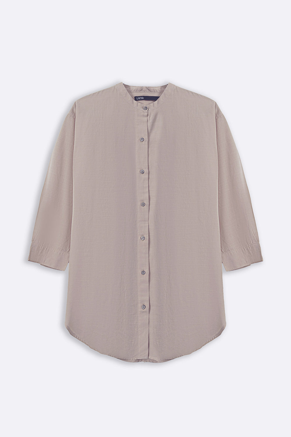 BEIGE ESSENTIAL COTTON SHIRT