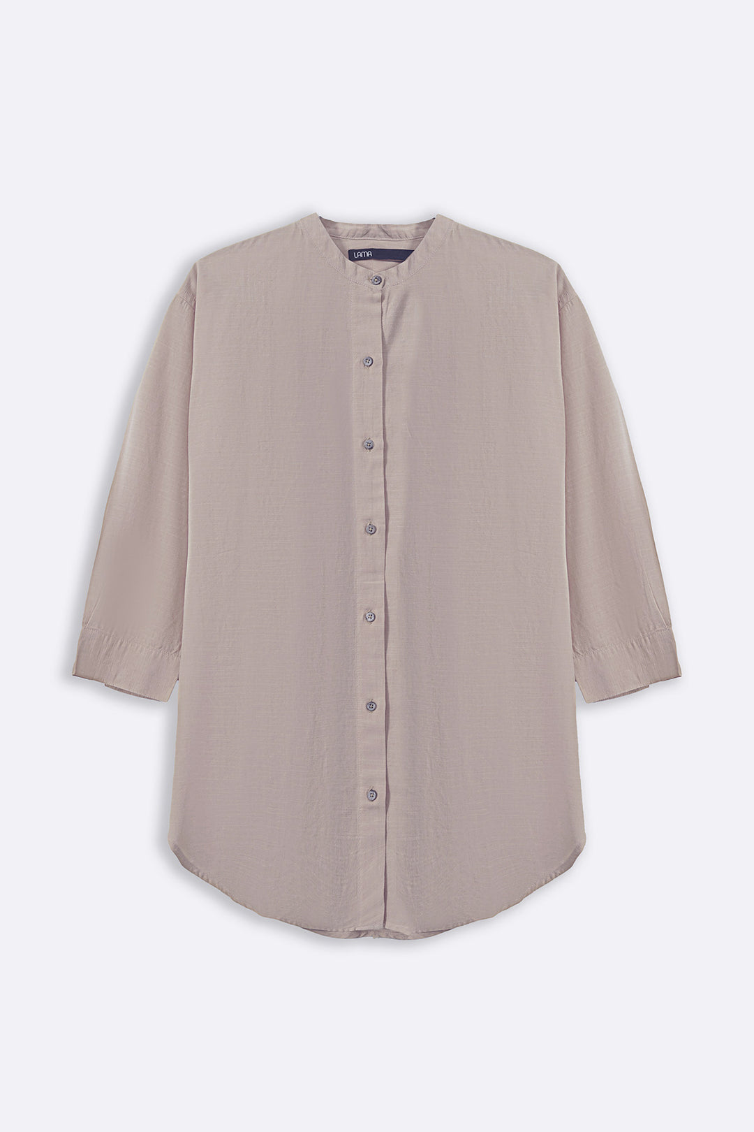 BEIGE ESSENTIAL COTTON SHIRT