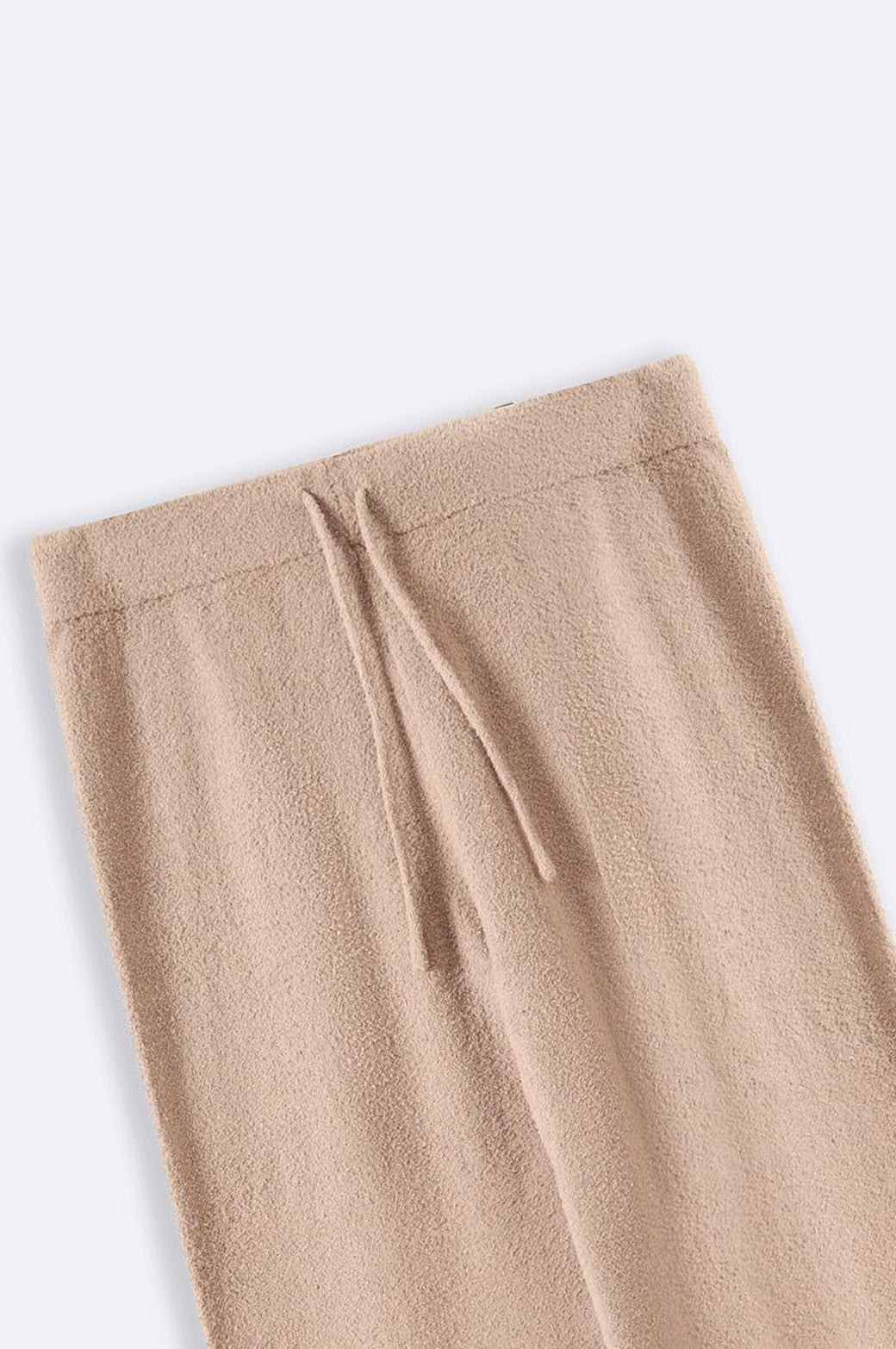 BEIGE MINKY LOUNGE PANTS