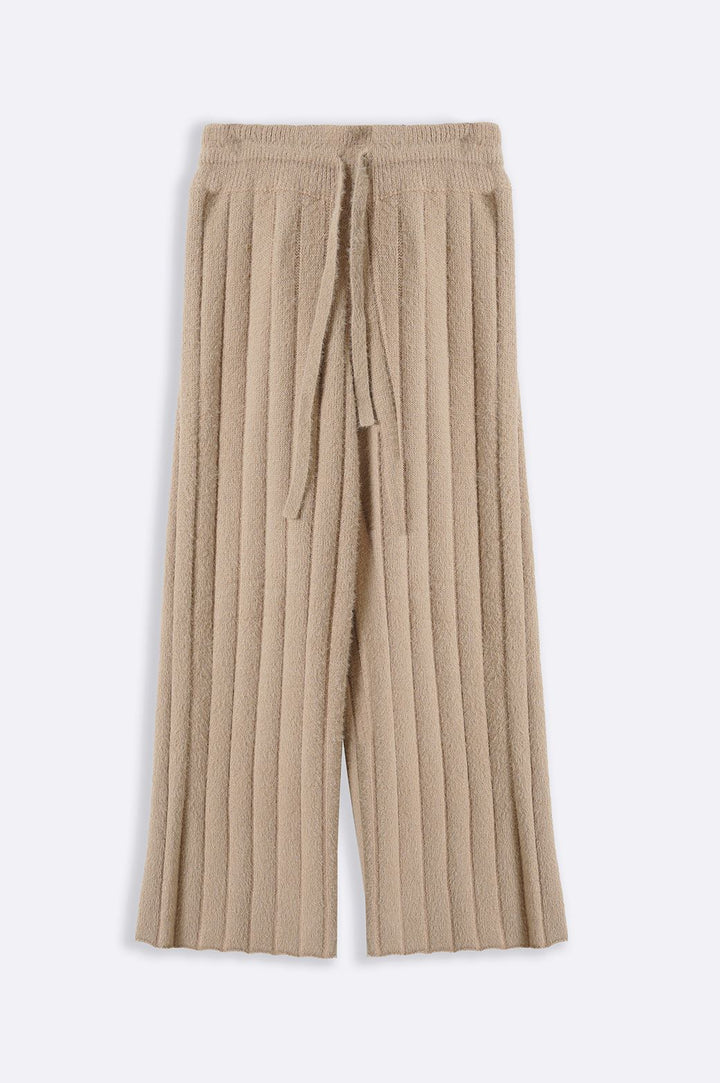 TAUPE PLUSH ANGEL PANTS