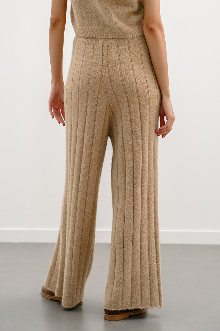 TAUPE PLUSH ANGEL PANTS