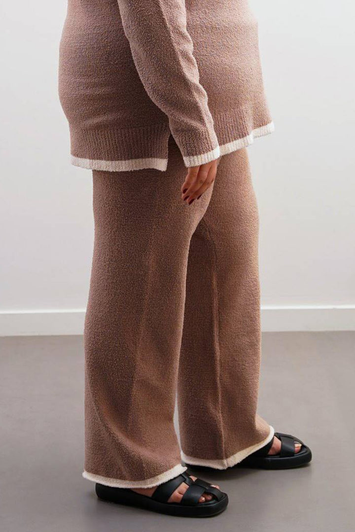 CAMEL CURVE MINKY LOUNGE PANTS