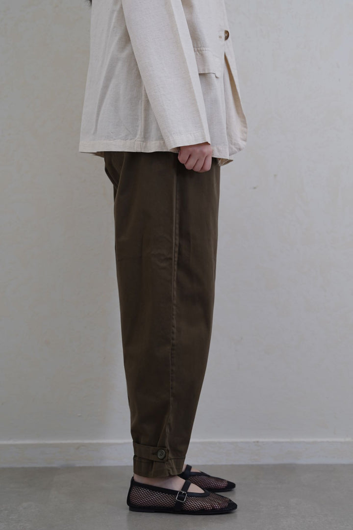 OLIVE HIGH WAISTED MOM PANTS
