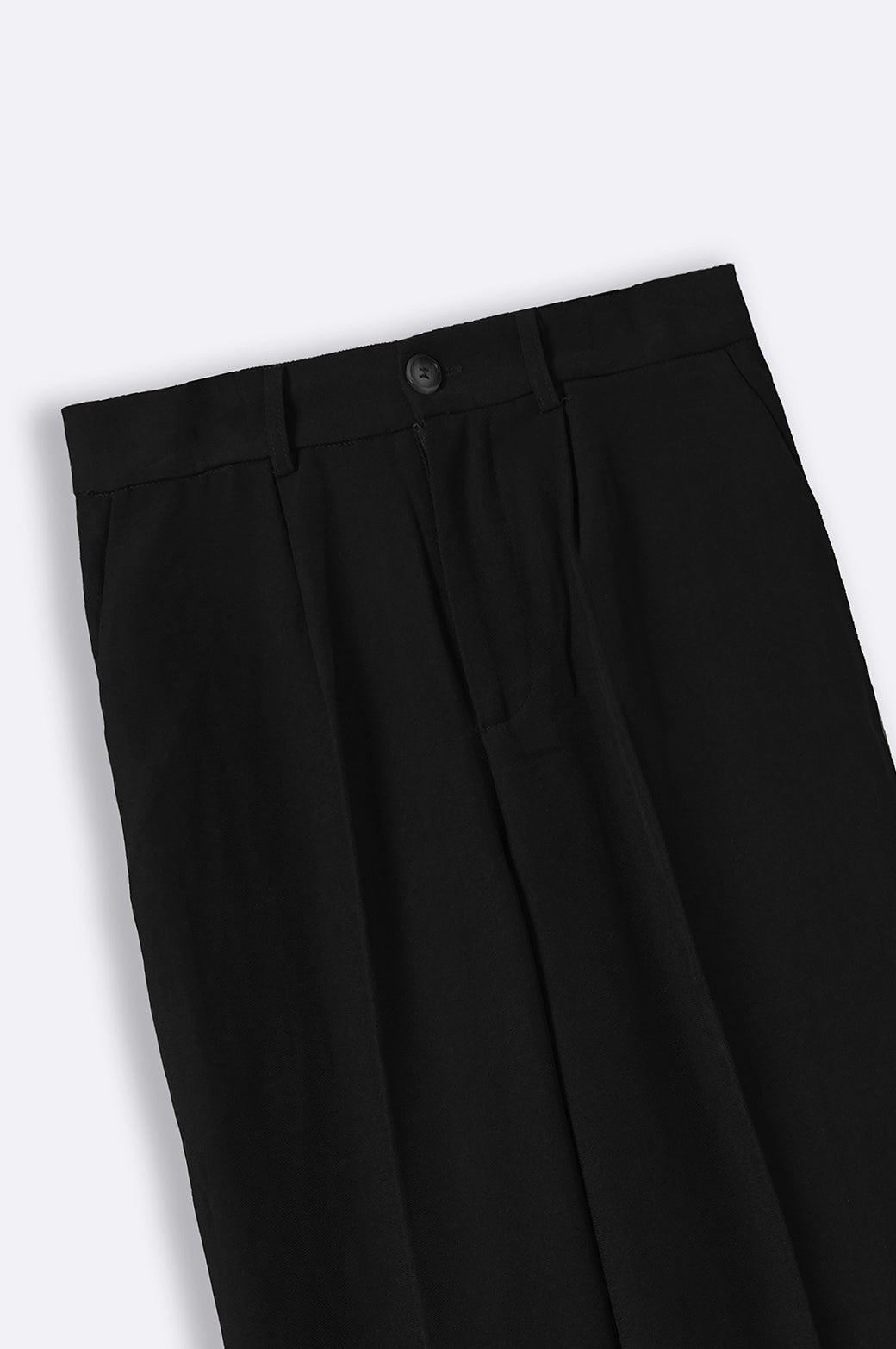 ALL BLACK TAILORED EASY PANTS