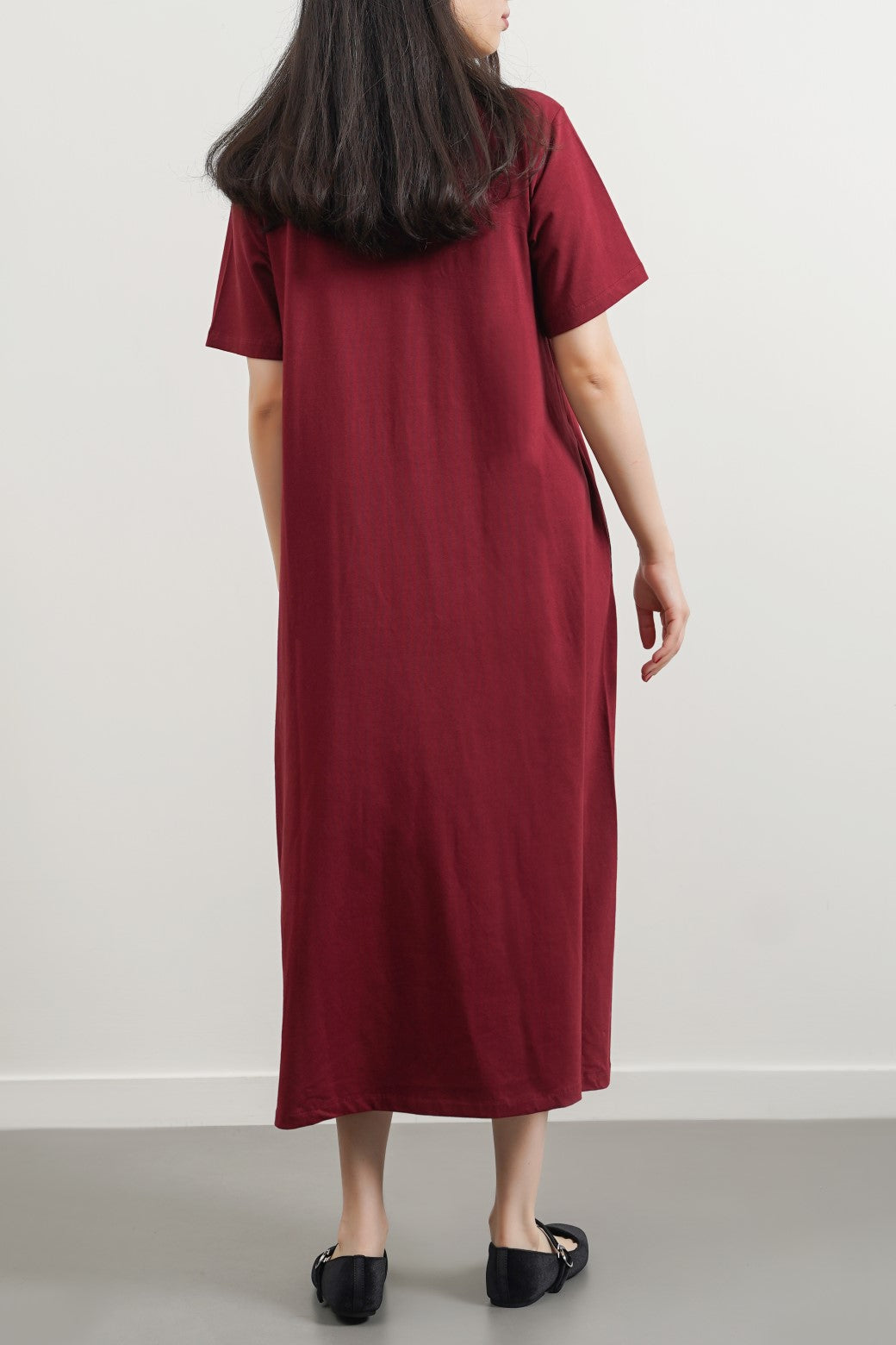 LONG A-LINE DRESS