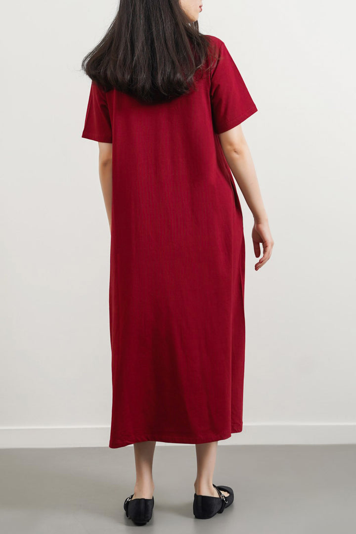 LONG A-LINE DRESS