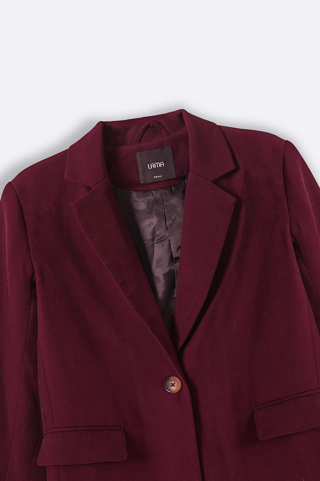 BURGUNDY TAILORED BLAZER